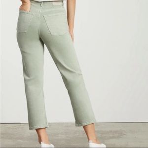 - The way high waisted minty green like new Everlane jean